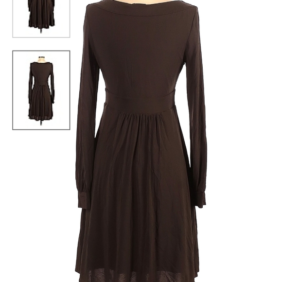 BCBG Max Azria Long Sleeve Boho Peasant Dress - Picture 4 of 5